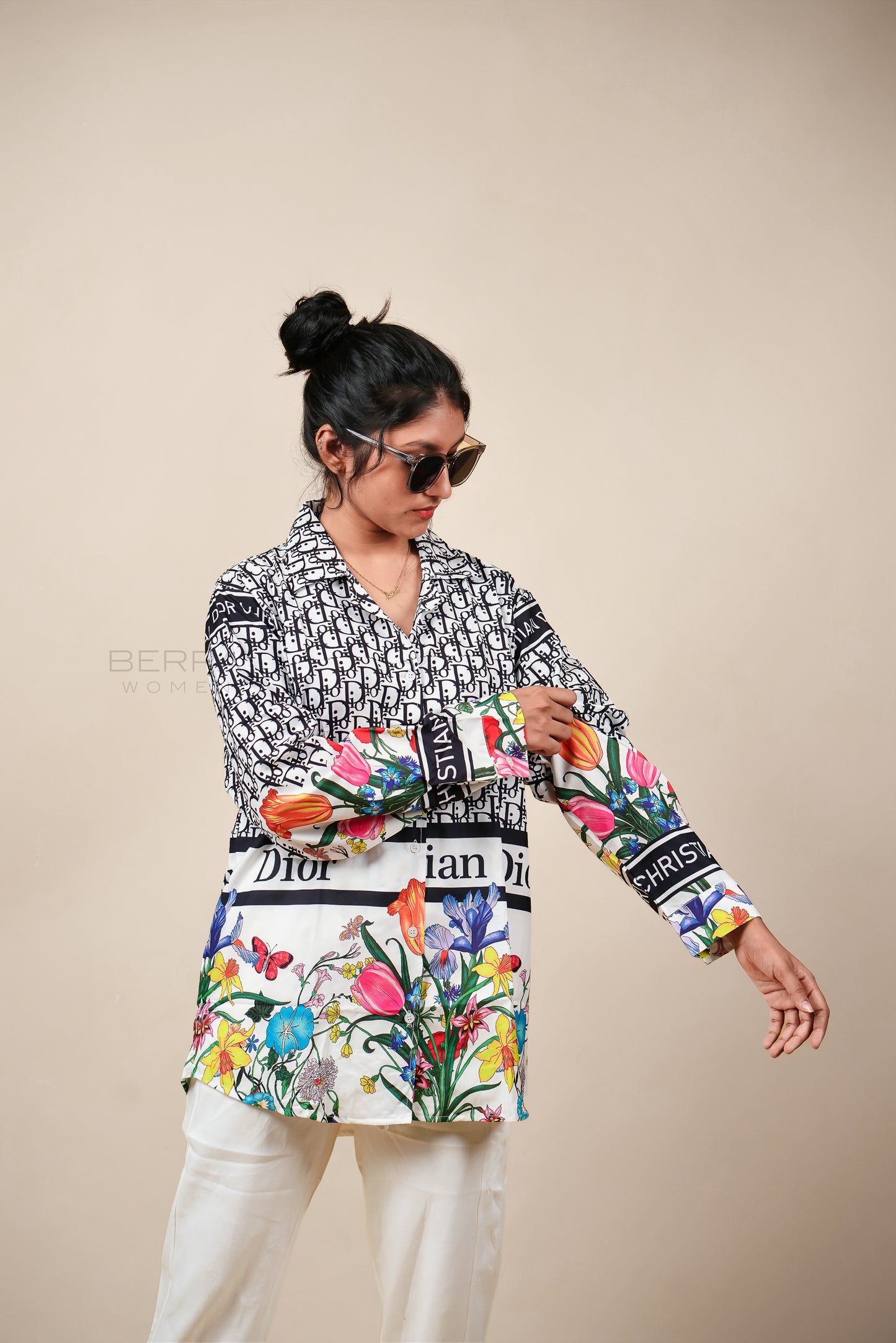 Floral Casual Women Shirt